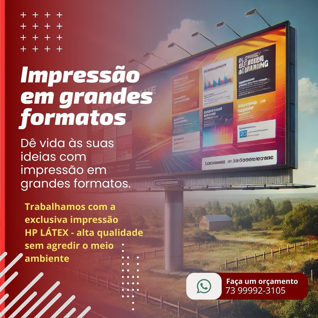 Transforme seu espaço com a impressão em látex em grande for