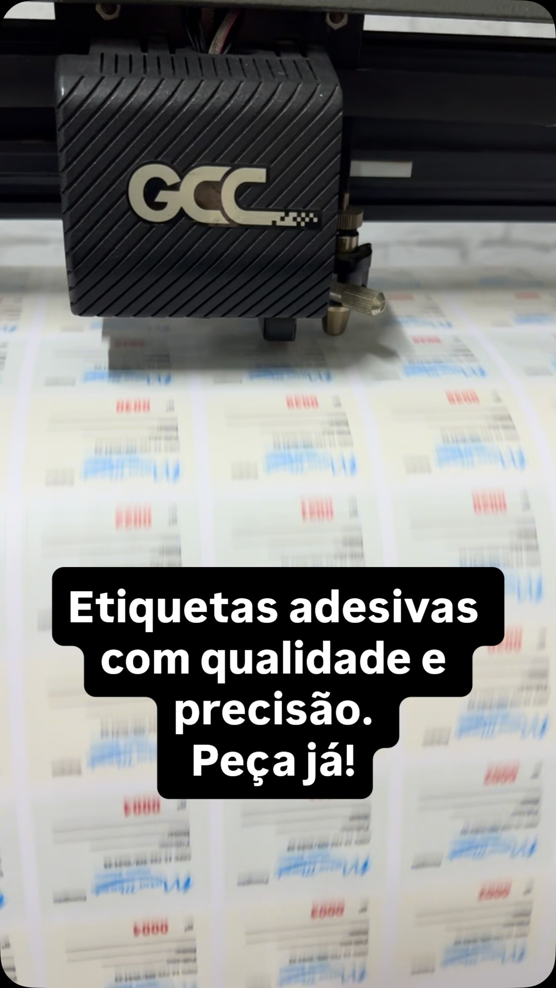 Etiquetas adesivas personalizadas para sua marca, produto ou